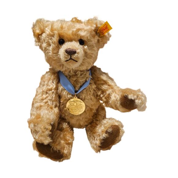 STEIFF Bear of the Year 2002 Mohair Jointed Danbury Mint Exclusive 666605 w/tags